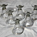 Lot de 6 verres  à apéritif anciens