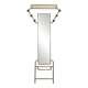 Porte manteau doré années 60