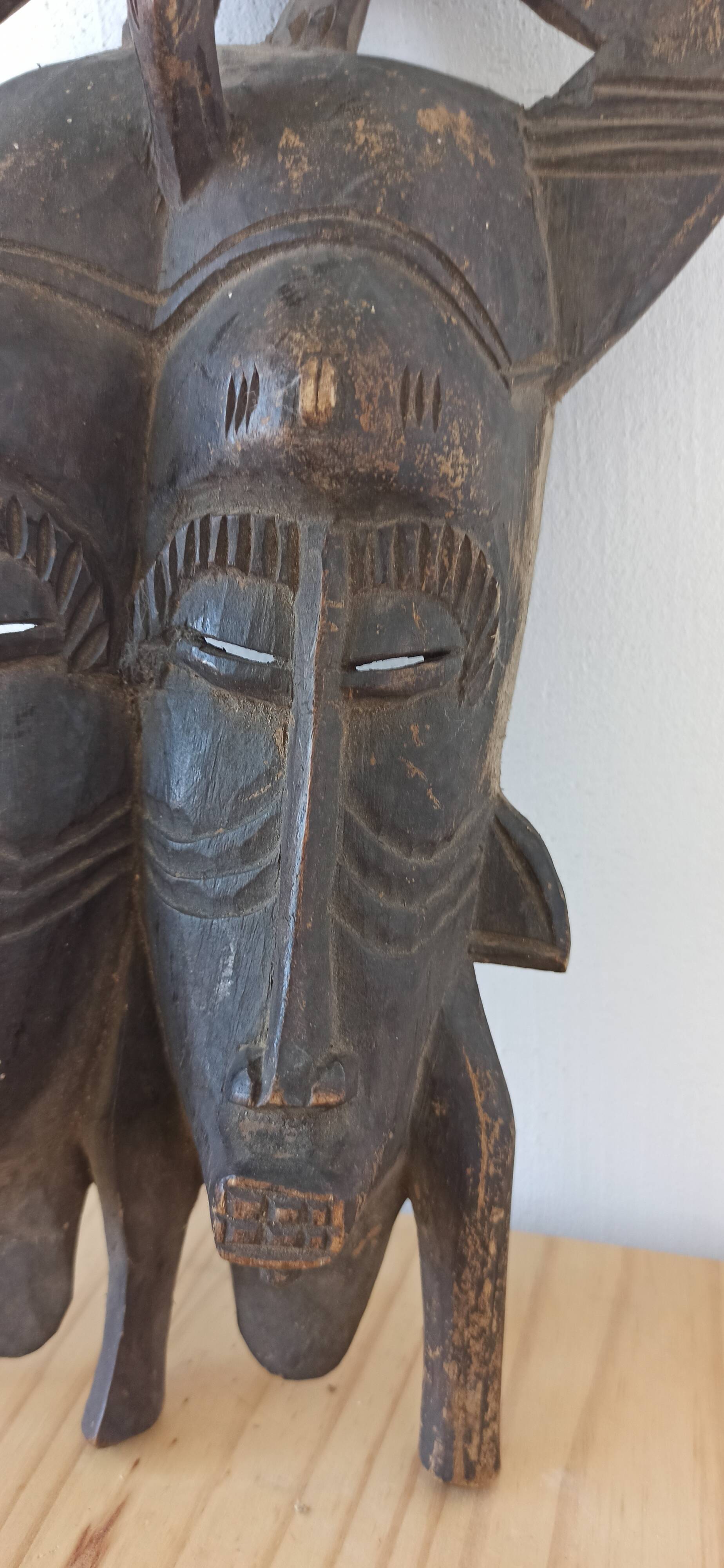 Senufo mask from Ivory Coast - African tribal art