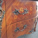 Louis XV chest of drawers in rosewood