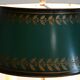 White metal bouillotte lamp, empire style – early twentieth century