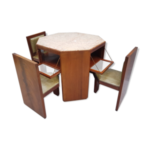 table à jeu art déco