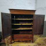 Louis XV oak cabinet