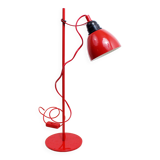Vintage red desk lamp