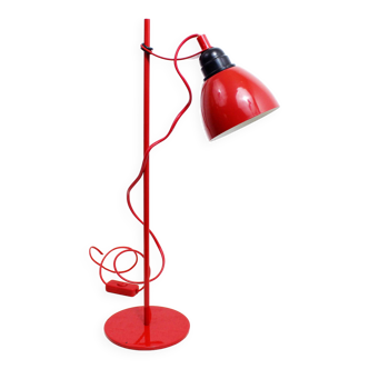 Lampe de bureau vintage rouge