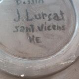 Plat en céramique Jean Lurçat