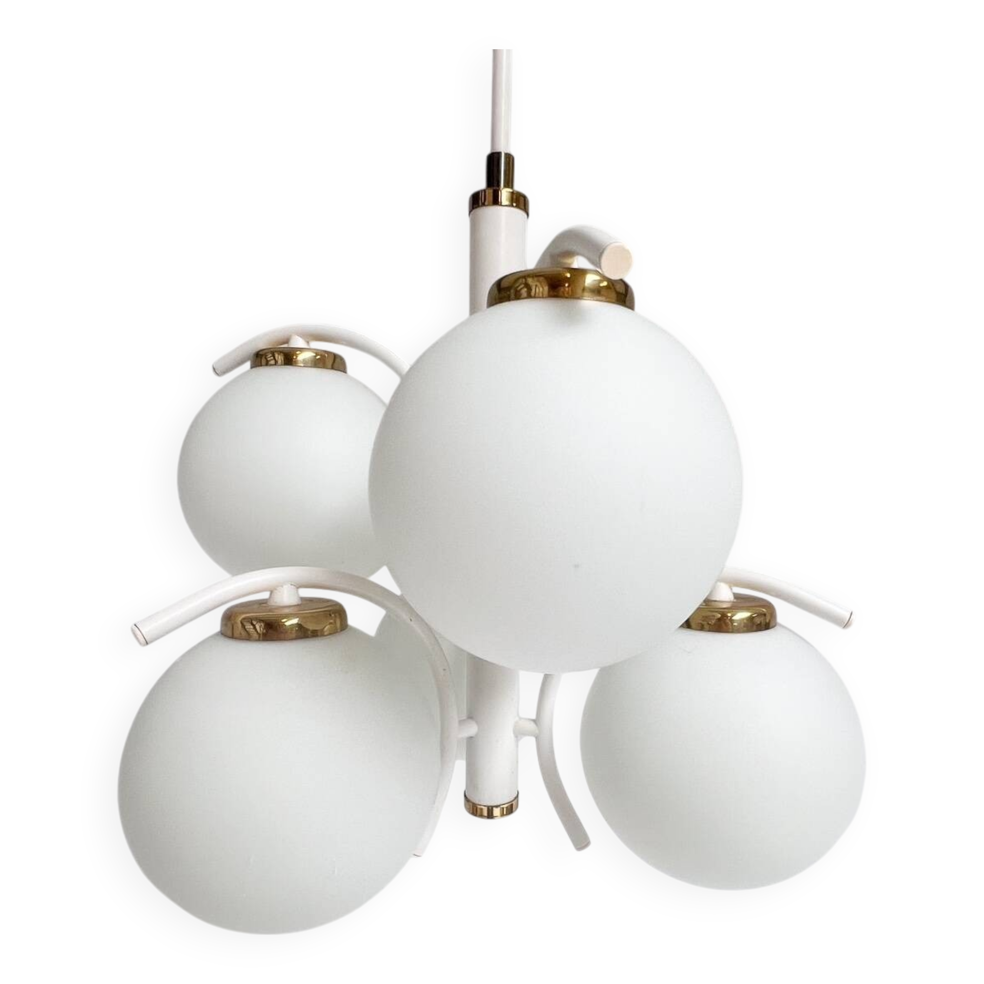 Sputnik ceiling lamp by Richard Essig, 1970s