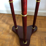 Empire style pedestal table with marble