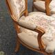 Paire de fauteuils cabriolet Louis xv