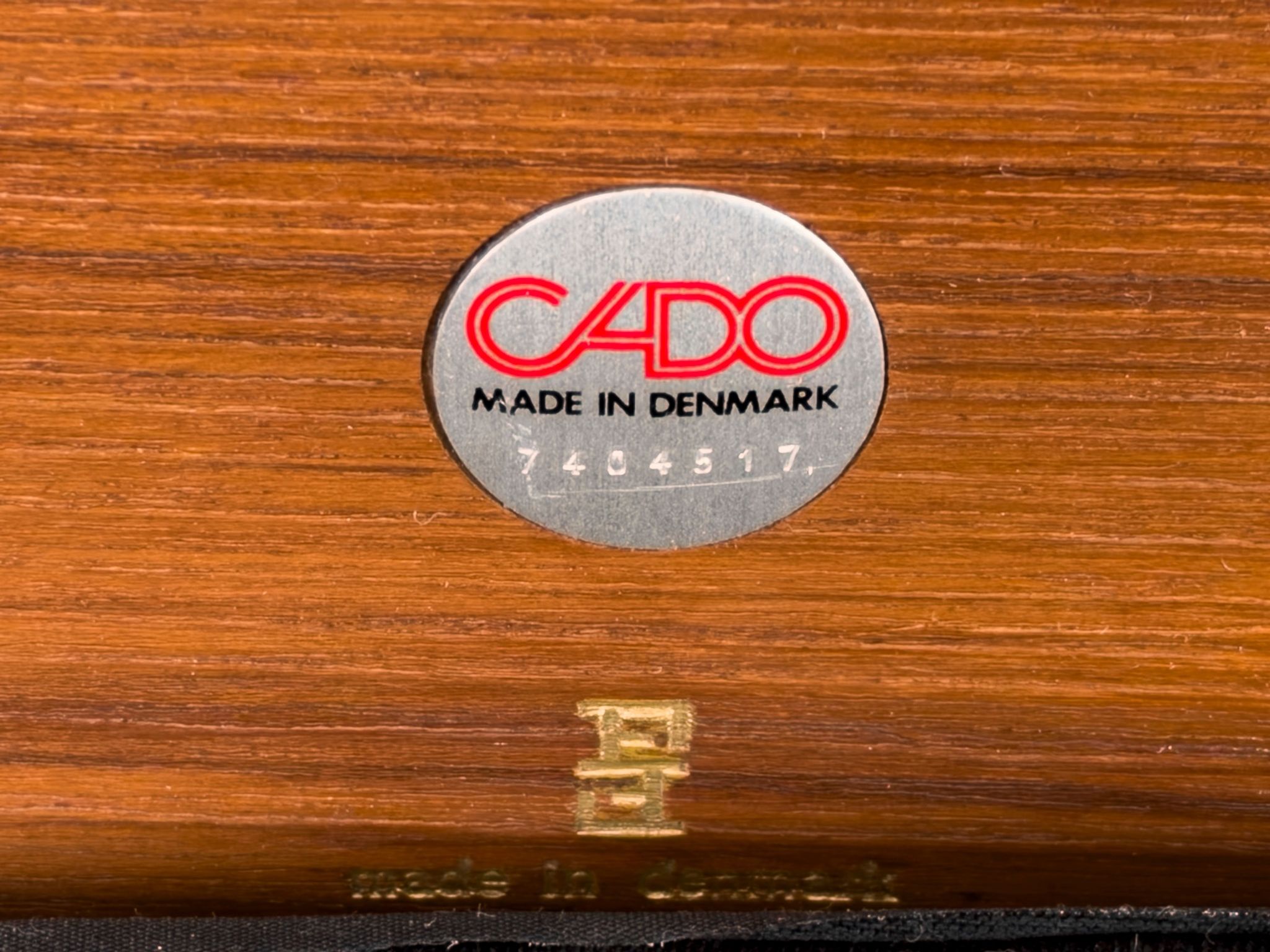 Senator Rocking Chair in Teak by Ole Wanscher for Cado, 1974