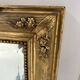 Louis XVI style mirror in wood and gilded stucco, 19th century