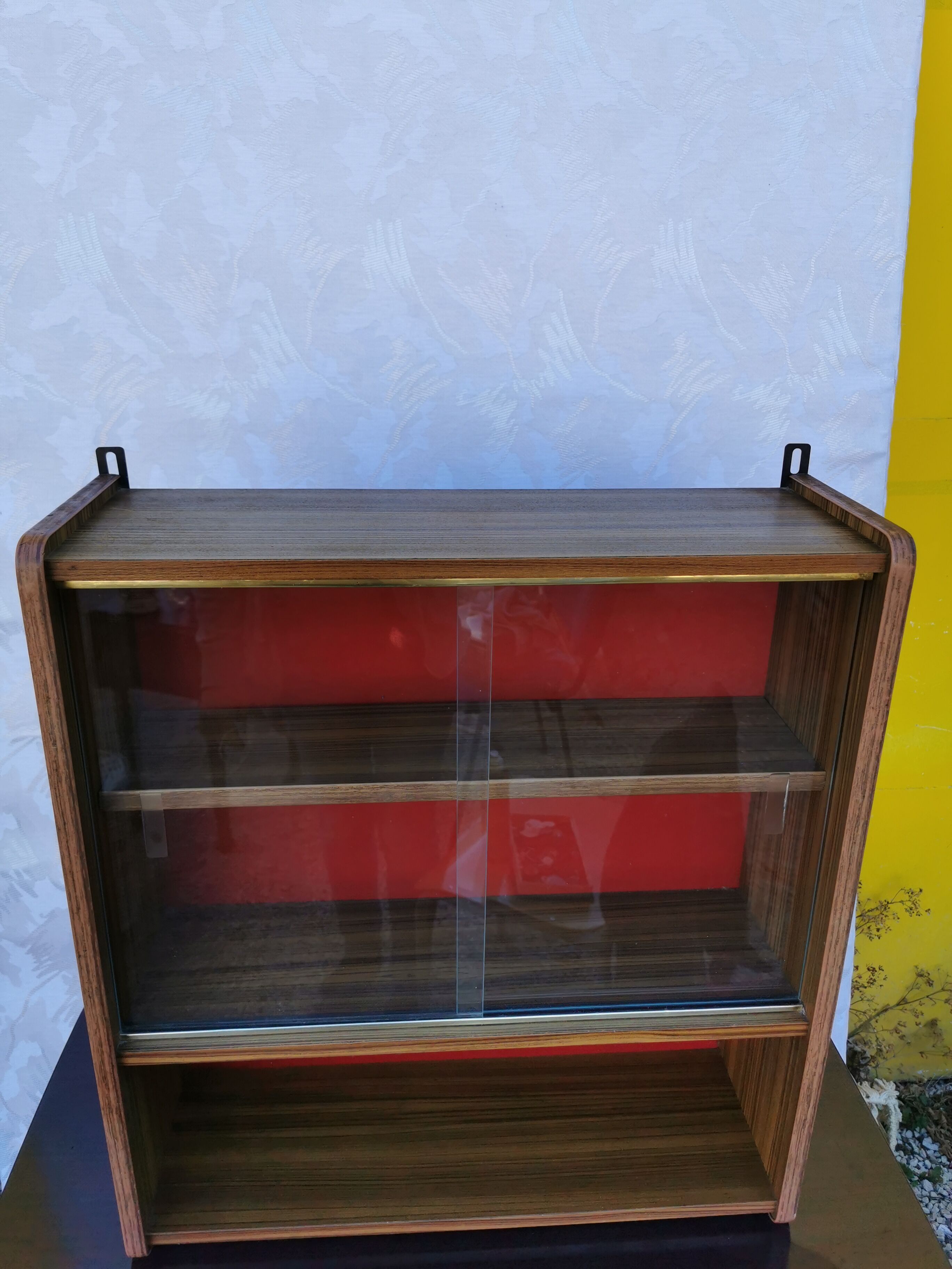 Vintage wall showcase