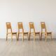 Ilmari Tapiovaara, chaise de salle à manger (ensemble de quatre)
