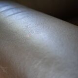 Black leather club chair