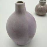 Set of 3 Scandinavian miniature ceramic vases