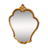 Golden chamfered mirror