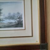 Lithographies paysages - signées F. Buhlinger -