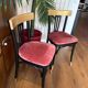 Redesigned powder pink bistro chair