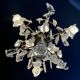 19th Century Cage Chandelier in Crystal and Gilded Bronze (Good Quality)