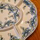 Large display plate with 7 pieces in Greek pottery.