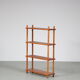 1950s Birch stick cabinet from the Netherlands