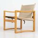 Chaise Safari de Børge Jensen pour Bernstorffsminde Møbelfabrik (Danemark, 197