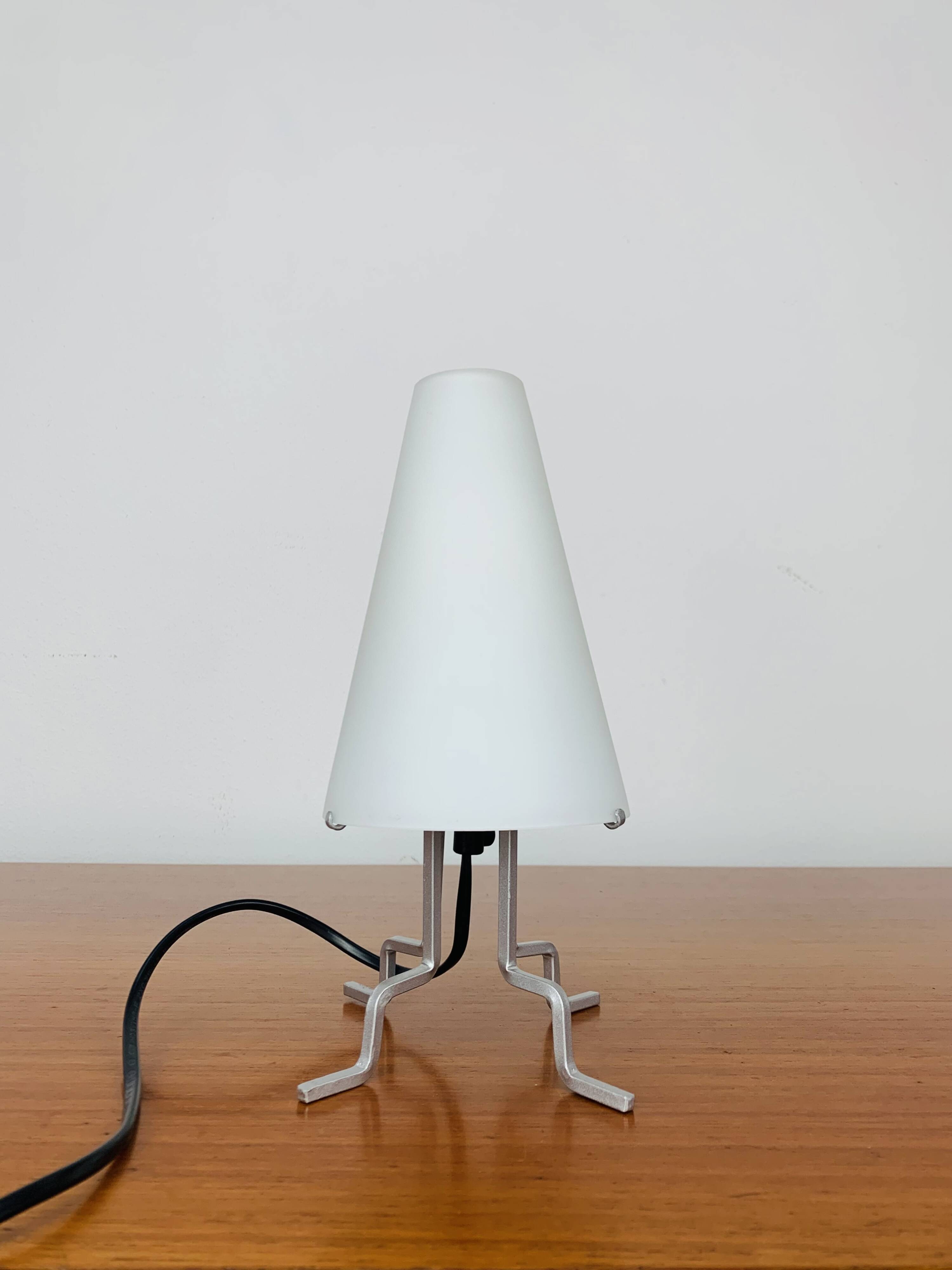 Tarogo lamp from the 90s, opaline and metal