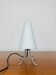 Lampe Tarogo années 90, opaline et métal