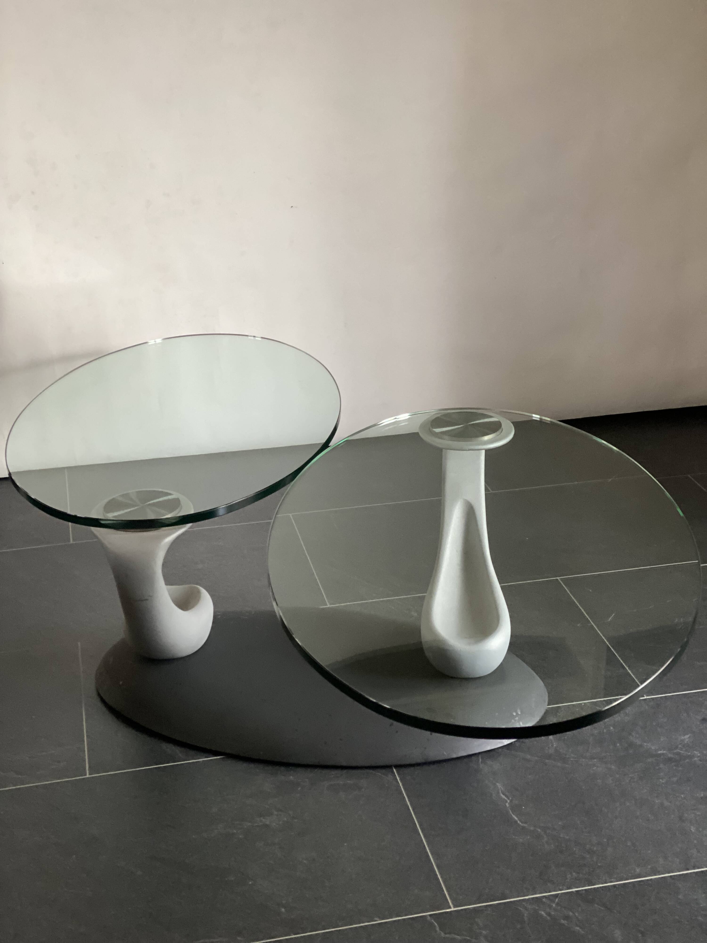 Table basse papillon vintage