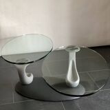 Table basse papillon vintage