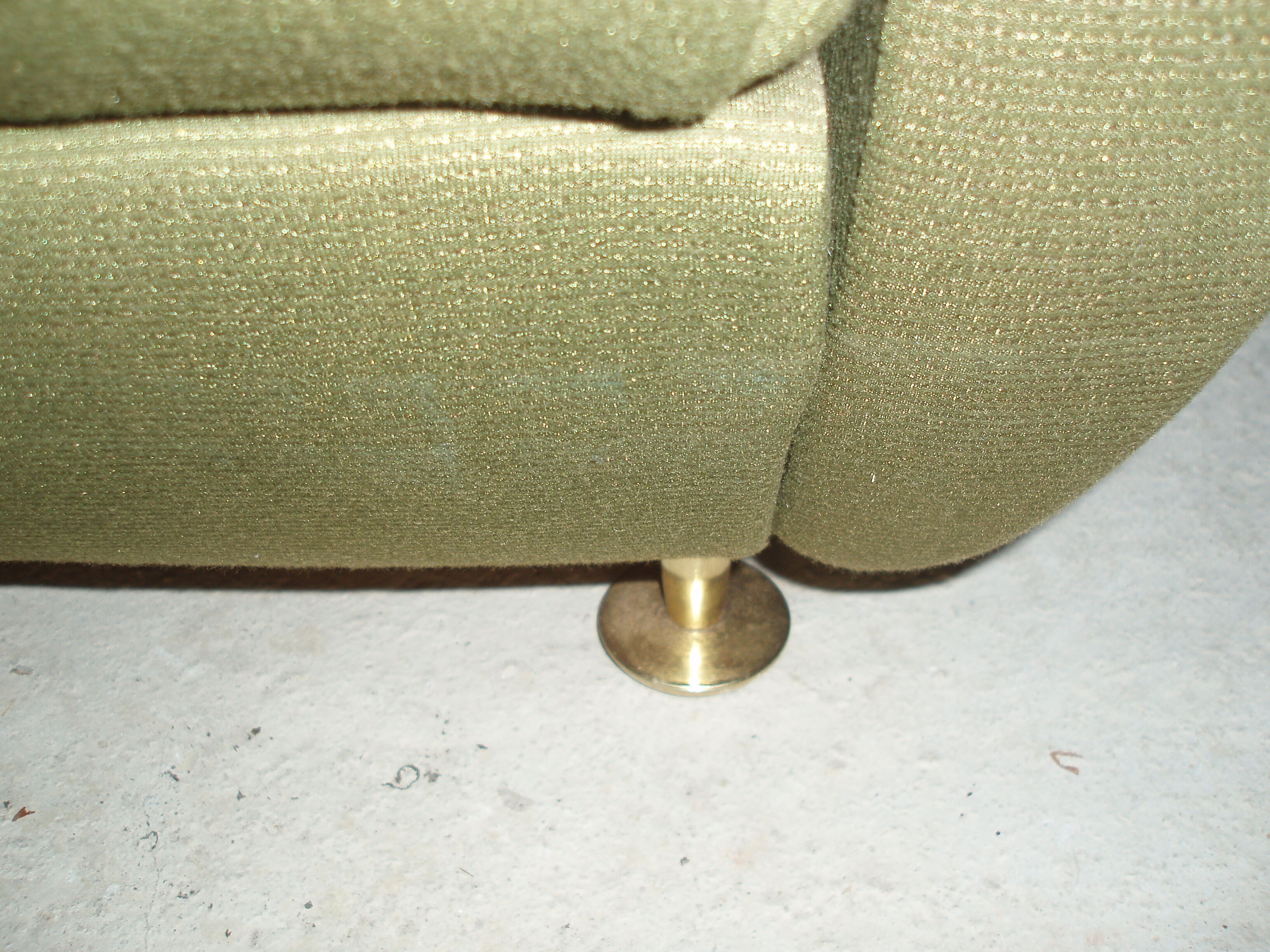 Fauteuil vintage en tissu