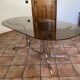 Roche Bobois table. 1970. Chrome-plated steel. 195x95.