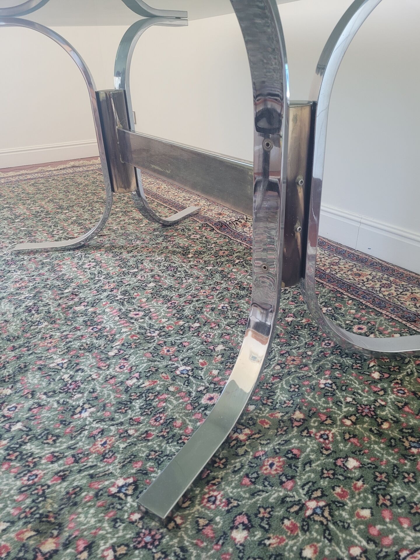 Smoked glass table EFA