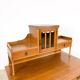 Antique french walnut wooden ladies writing desk
