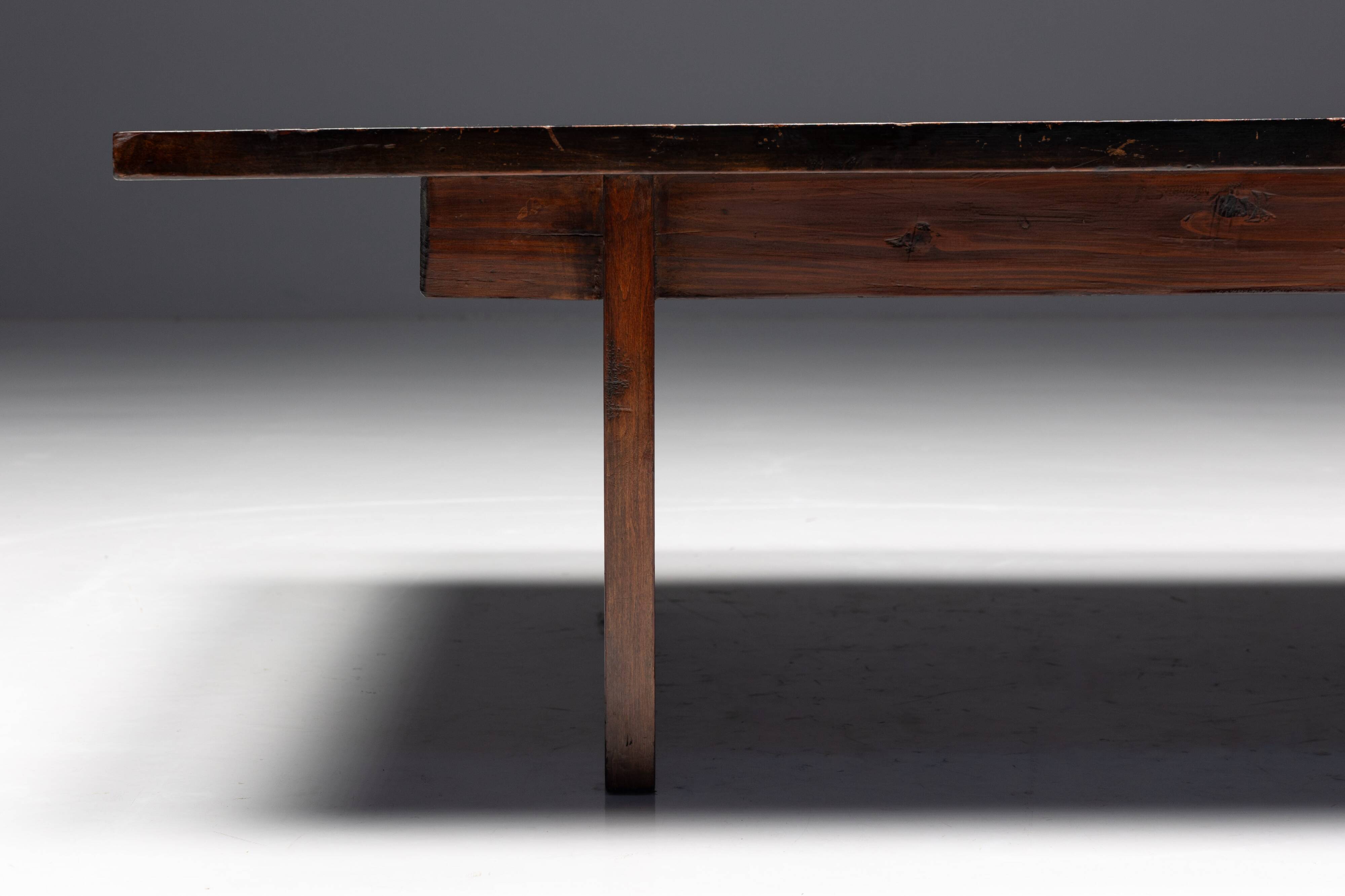 Bamboo Coffee Table by Axel Vervoordt, Belgium, 1980s