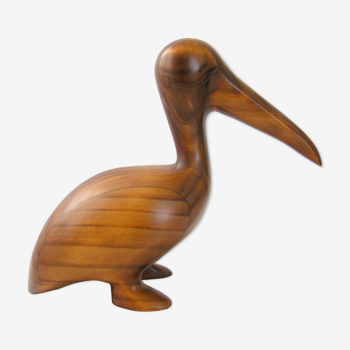 Vintage teak bird 1960