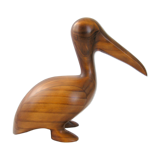 Vintage teak bird 1960