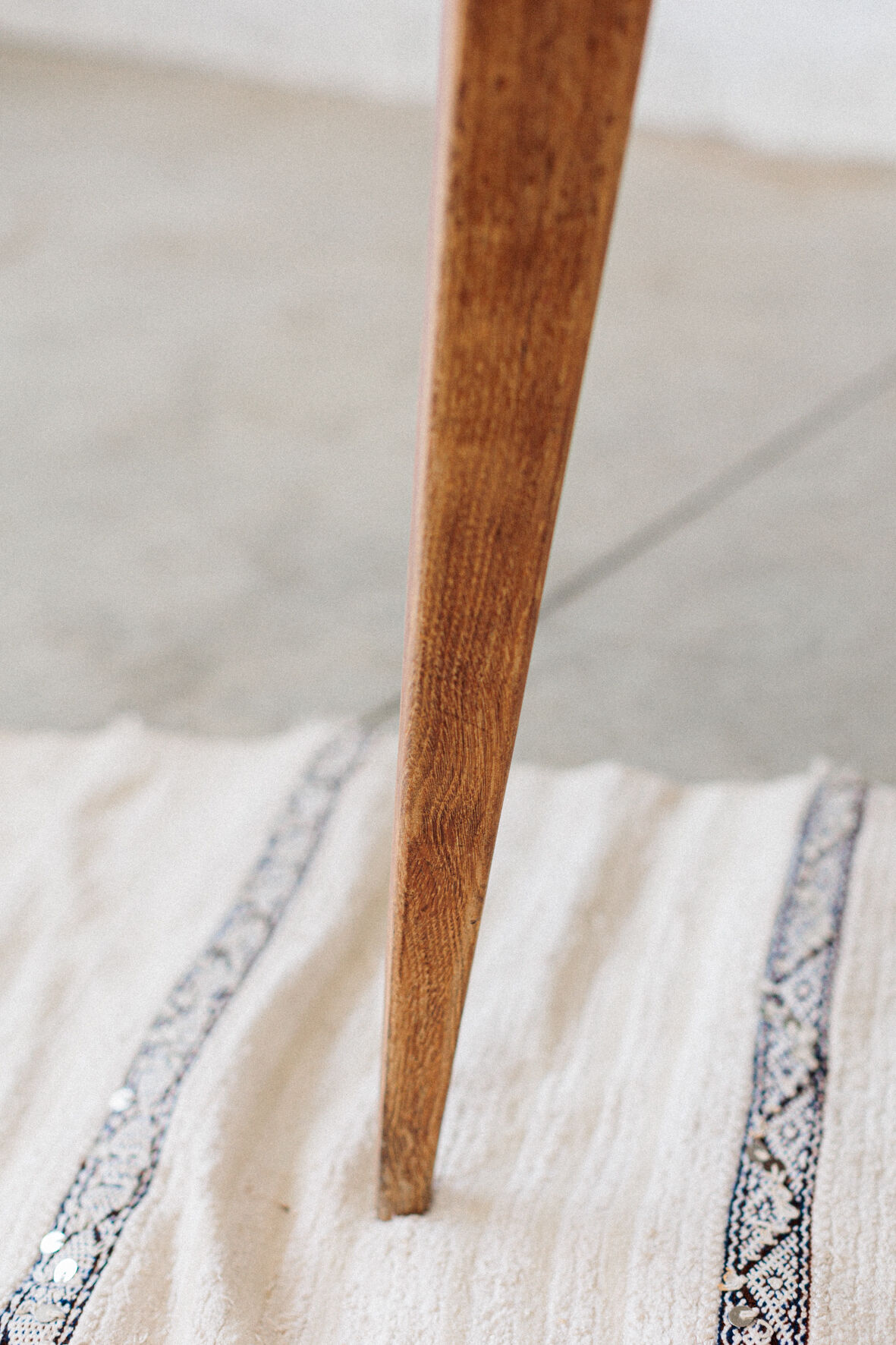 Wooden table Scandinavian type – year 60s