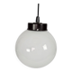 Gispen/Thabur style - pendant lamp - Bauhaus - opaline - Bakelite - 60s