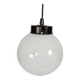 Gispen/Thabur style - pendant lamp - Bauhaus - opaline - Bakelite - 60s