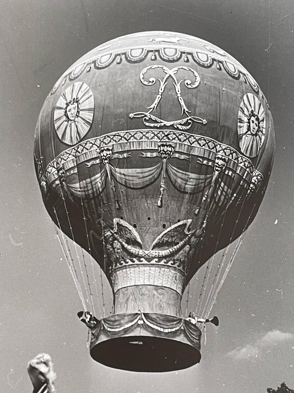 Silver photography Hot air balloon Palace of Versailles