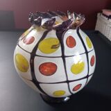 Blown glass vase