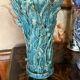 Ceramic Vase Blue by Judith Housez