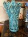 Ceramic Vase Blue by Judith Housez