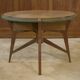 Table de jeux / guéridon en chêne 1940’s