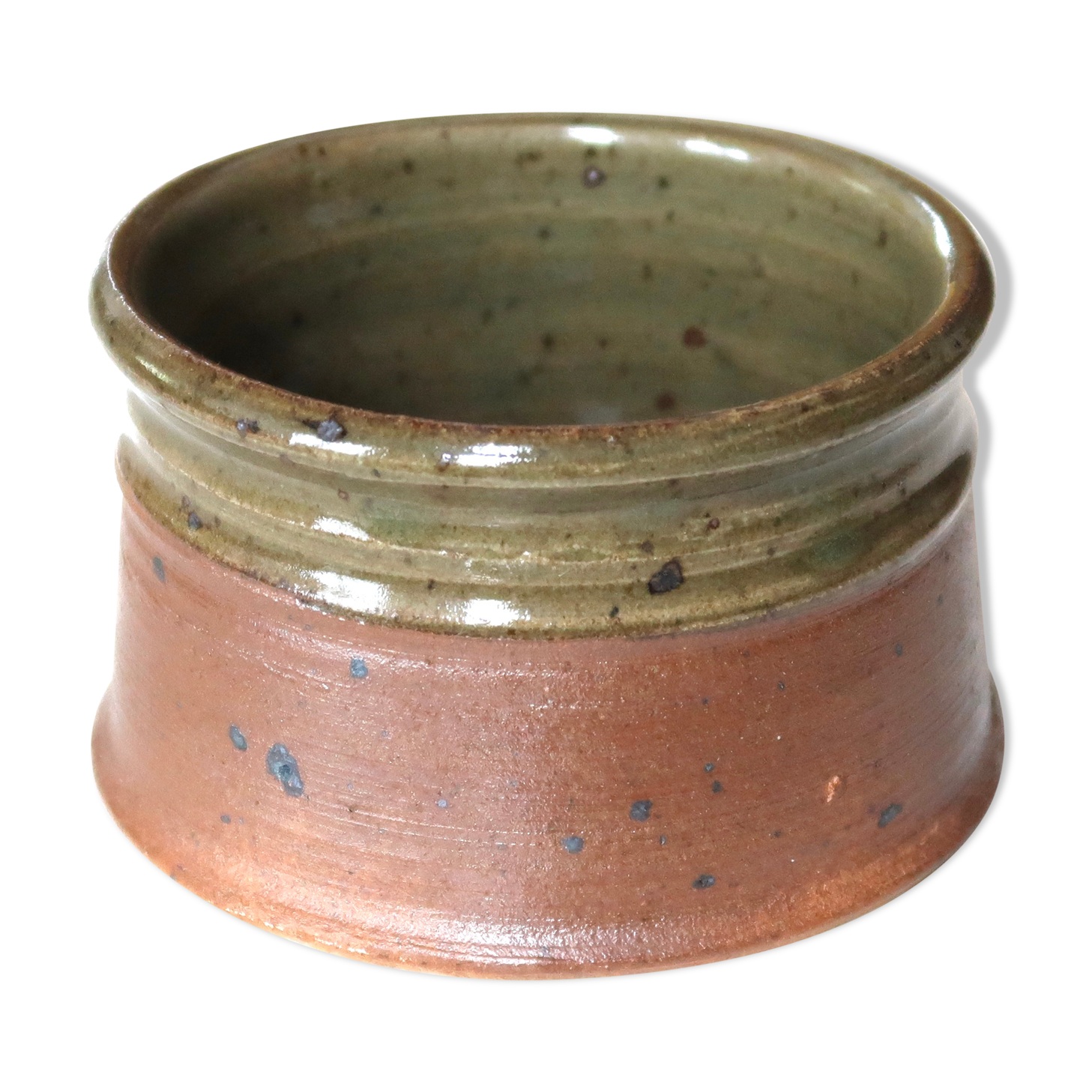 Sandstone sugar bowl by Pierre Digan, 60s