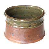 Sandstone sugar bowl by Pierre Digan, 60s