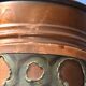 Vintage umbrella stand Sara Italy "copper blade"