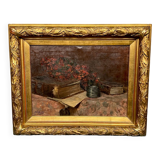 Mr. Van Der Borght. “Still life with flowers.”