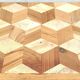 Chest of drawers wooden marquetry, two doors, two drawers